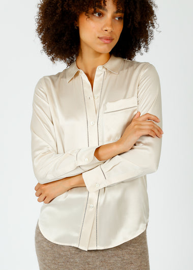 RAILS Oak Shirt in Moonbeam