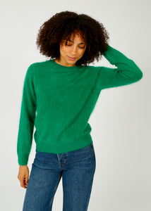 You added <b><u>JU Brushed Cashmere Crew in Olive Green</u></b> to your cart.