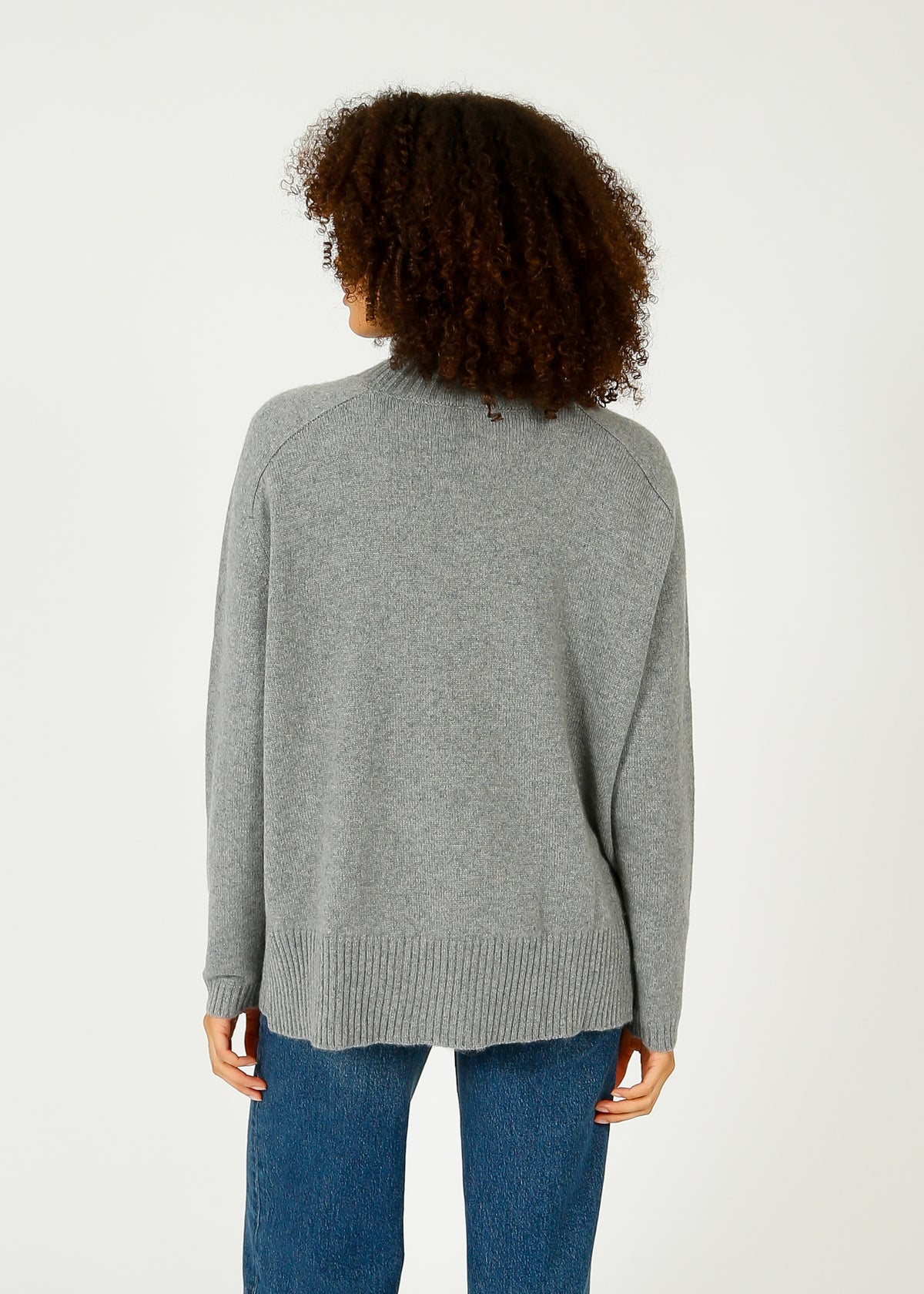 VK Julia Relaxed Cashmere in Derby Grey