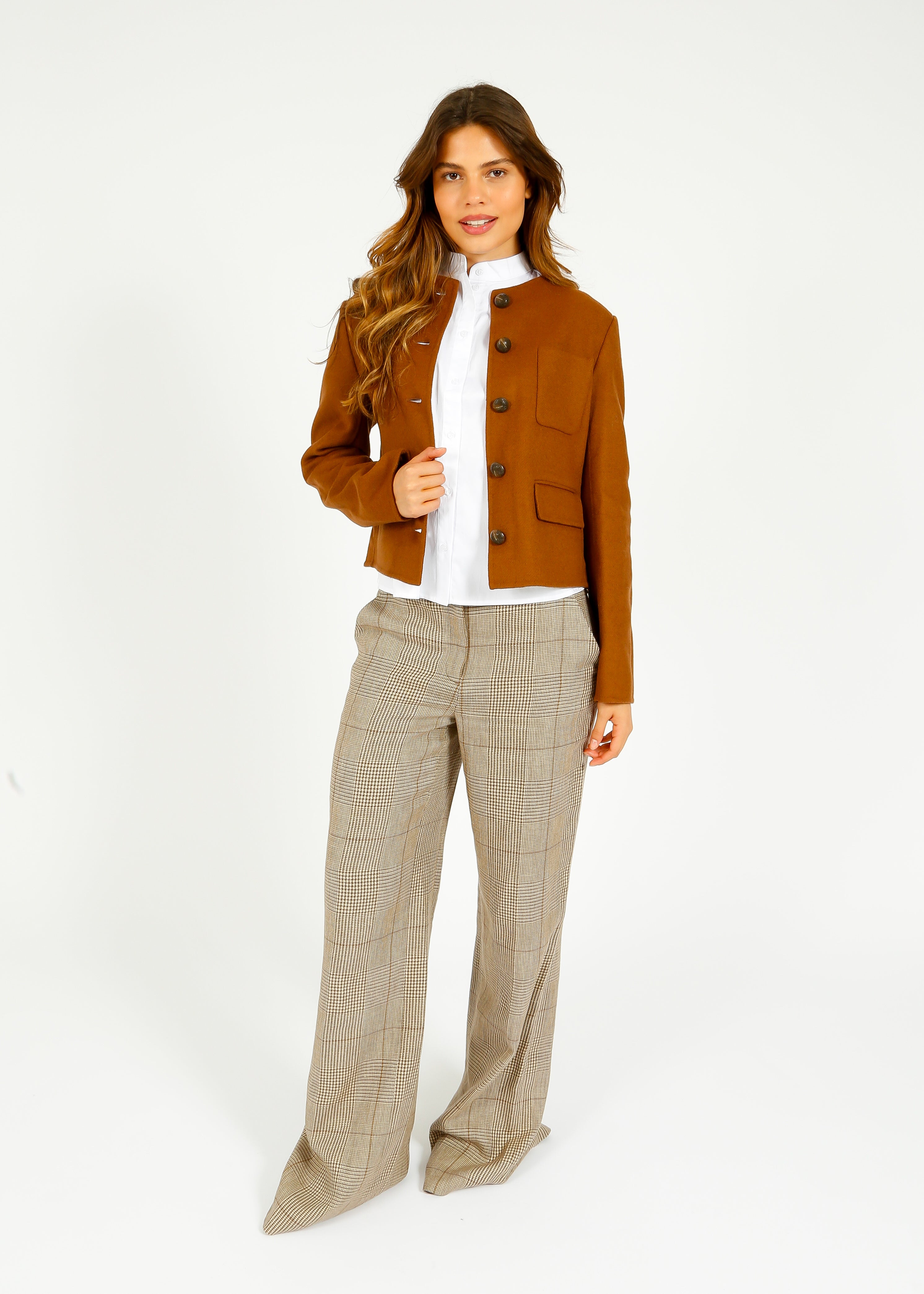 VB Lyssa Jacket in Deep Ochre