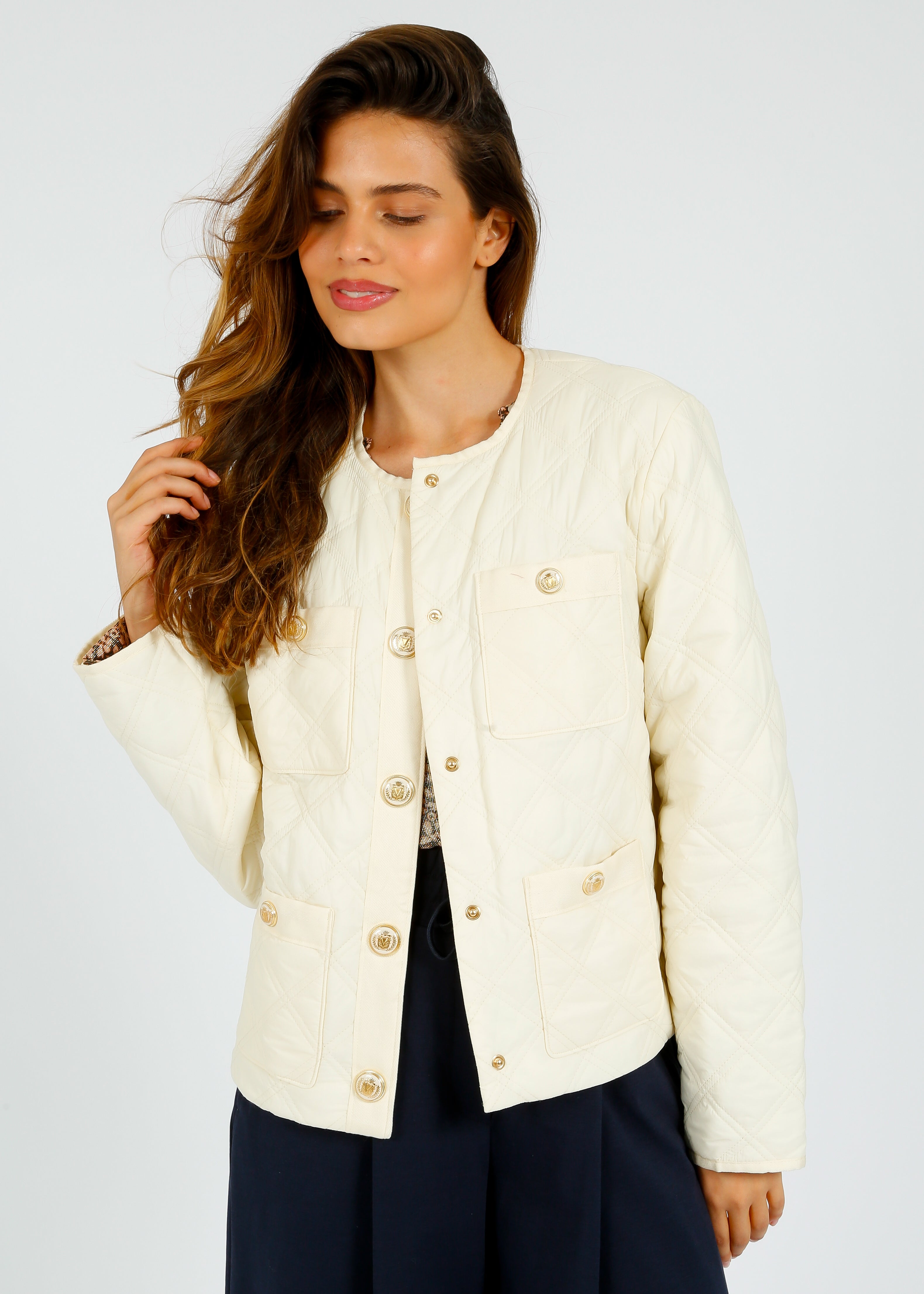 VB Shalia Jacket in Ivory