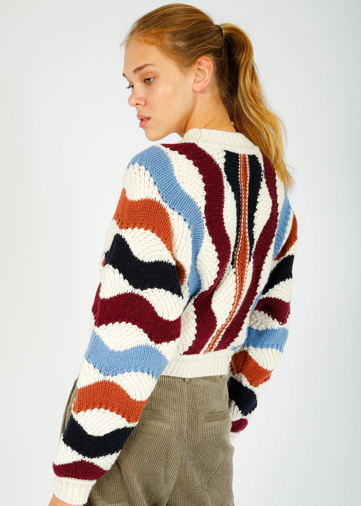 Ba&sh Weber Jumper in Ecru – shopatanna