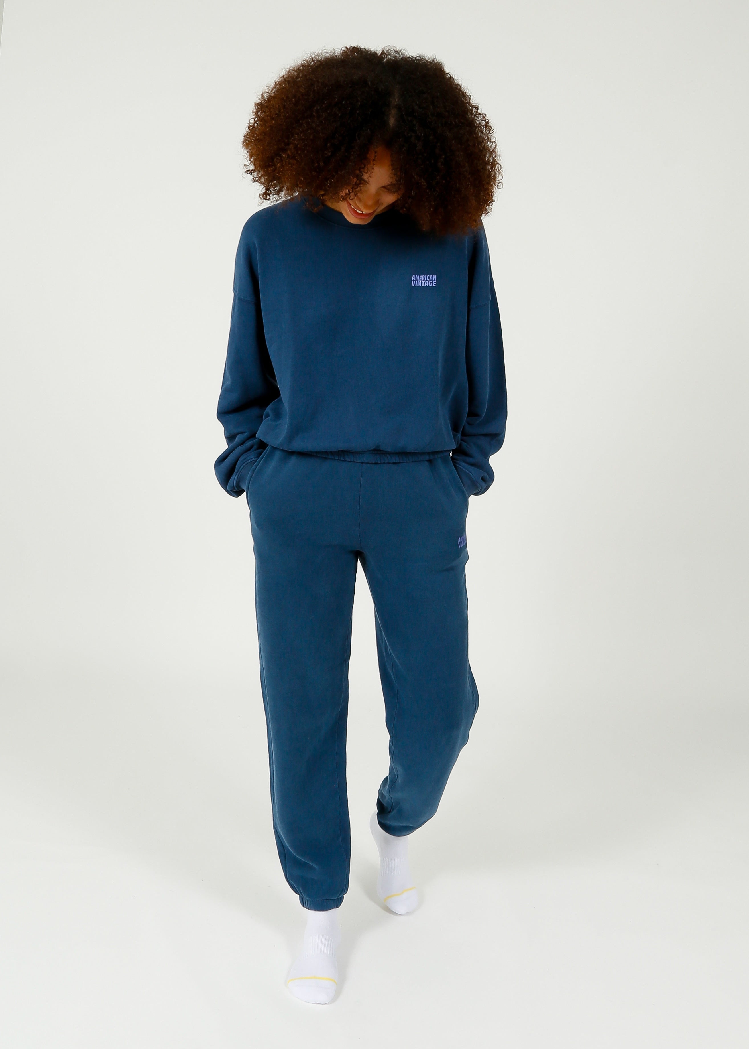 AV Izu Sweatpants in Marine Vintage