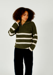 You added <b><u>SLF Maline Half Zip in Kalamata, Birch</u></b> to your cart.