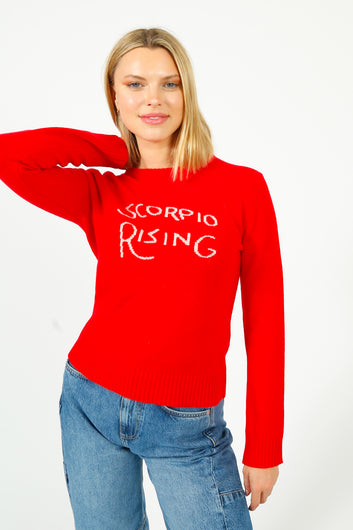 BF Scorpio Rising Jumper in Red