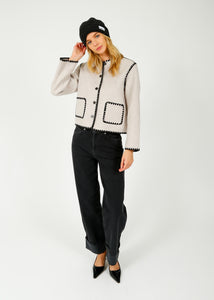 You added <b><u>RAILS Melanie Blanket Stitch Jacket in Oatmeal</u></b> to your cart.