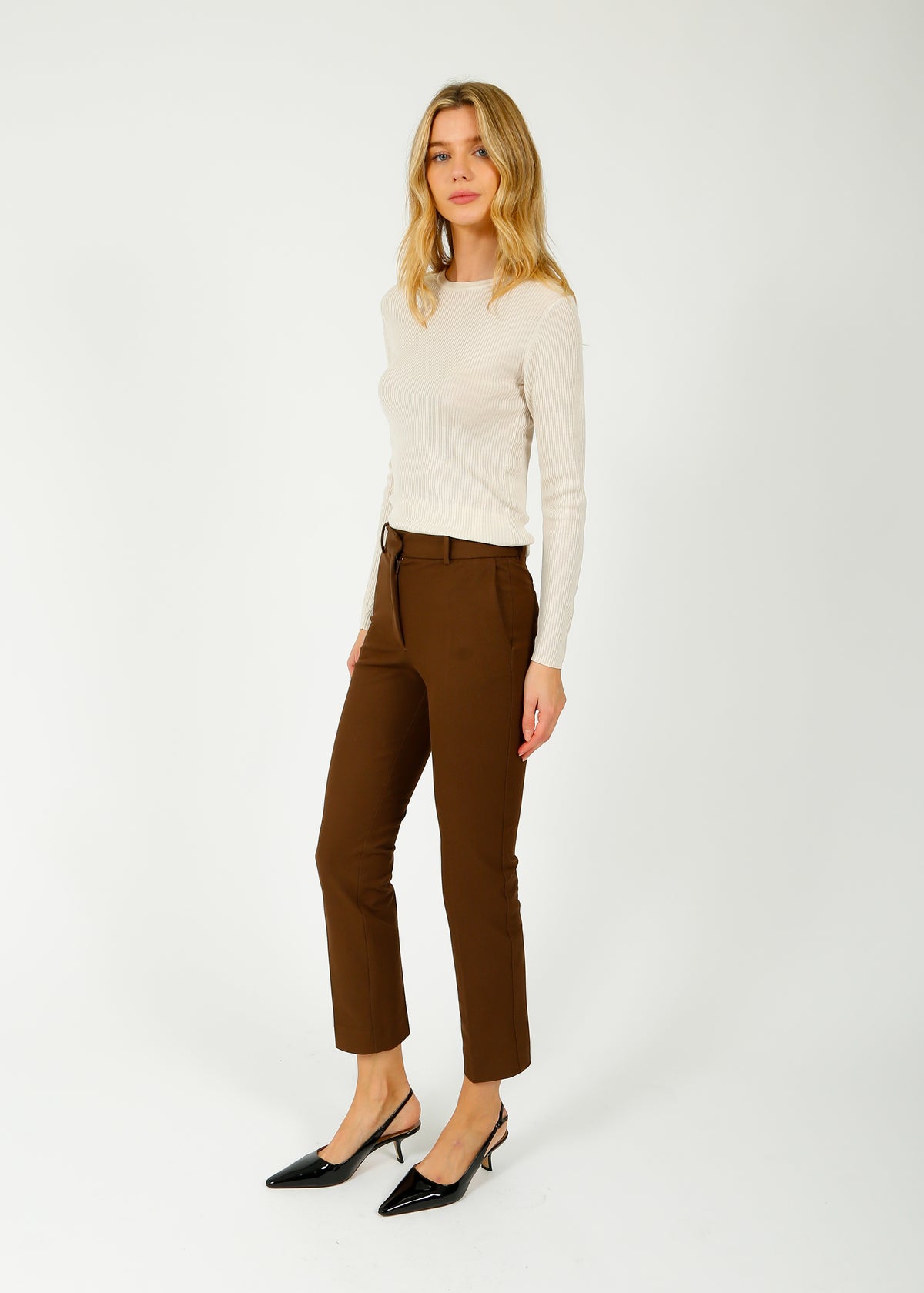 JOSEPH Coleman Pant in Arabica