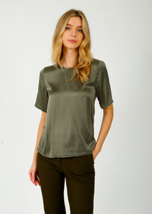 You added <b><u>LR Gunhilda Silk Top in Olive</u></b> to your cart.