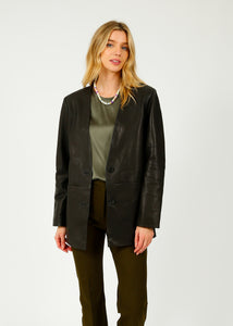 You added <b><u>SLF Amalia Leather Blazer</u></b> to your cart.