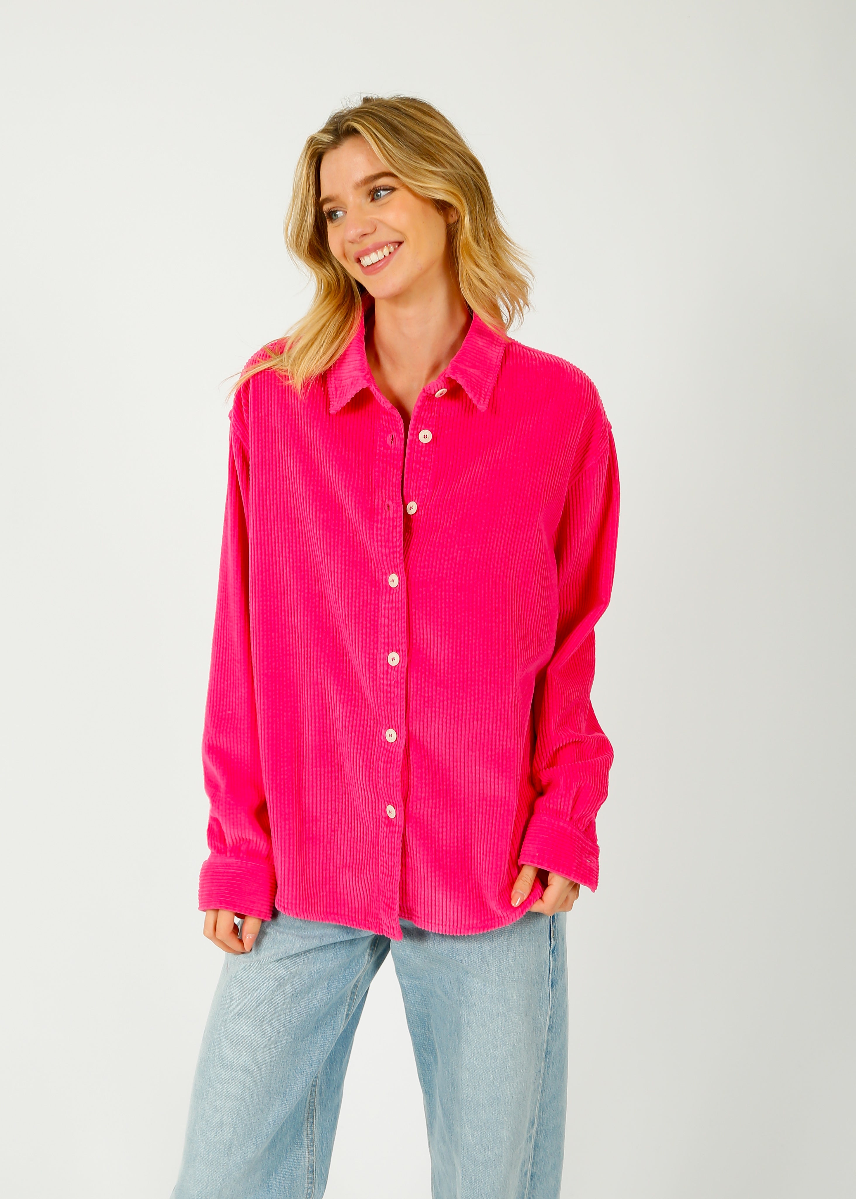 AV Padow Shirt in Fuchsia Vintage