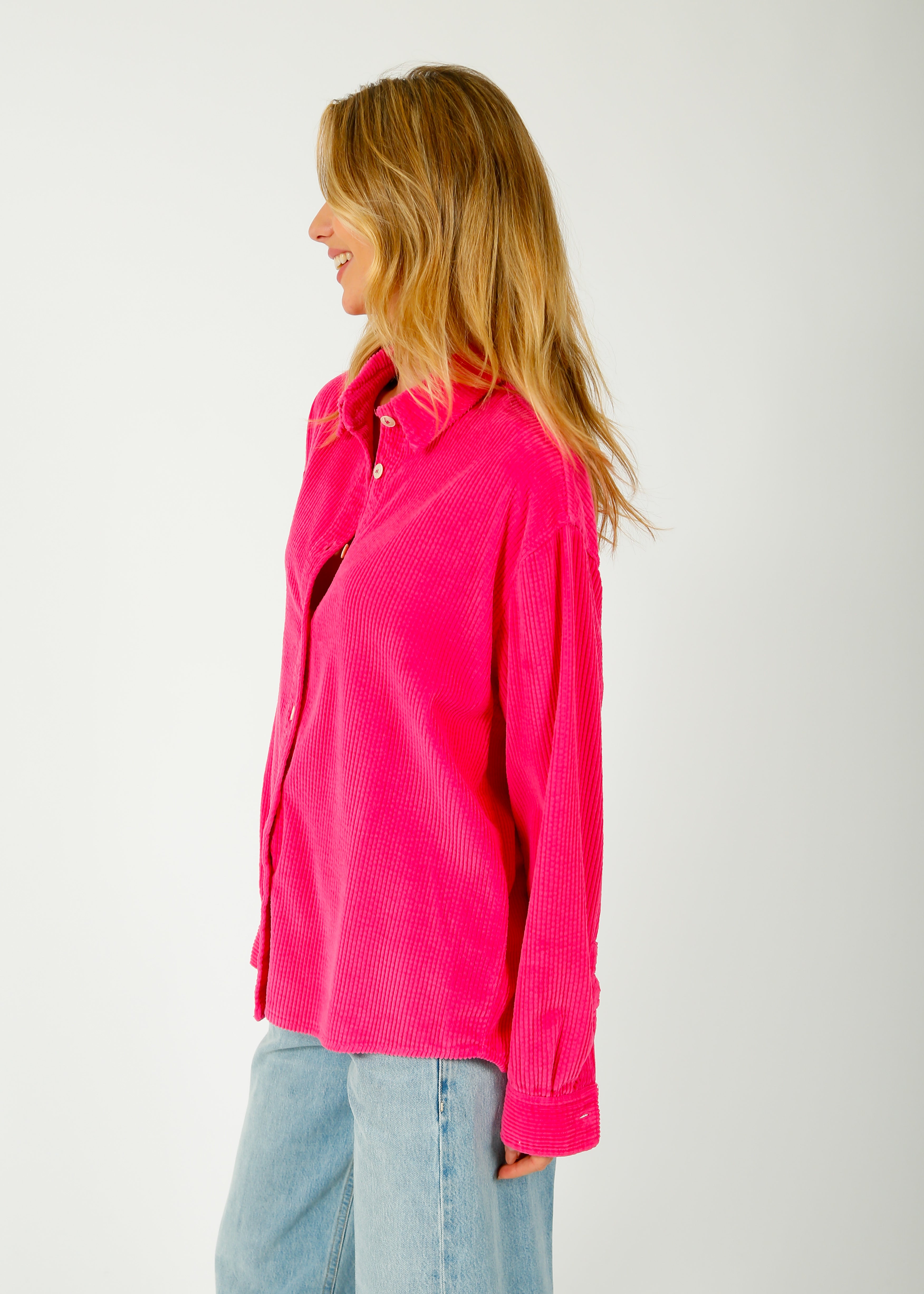 AV Padow Shirt in Fuchsia Vintage