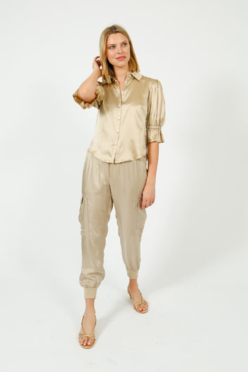 5A7 Giles Pant in Khaki