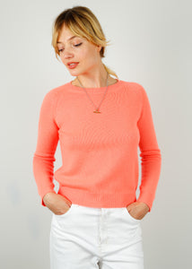 You added <b><u>JU Crop Crew in Neon Coral</u></b> to your cart.