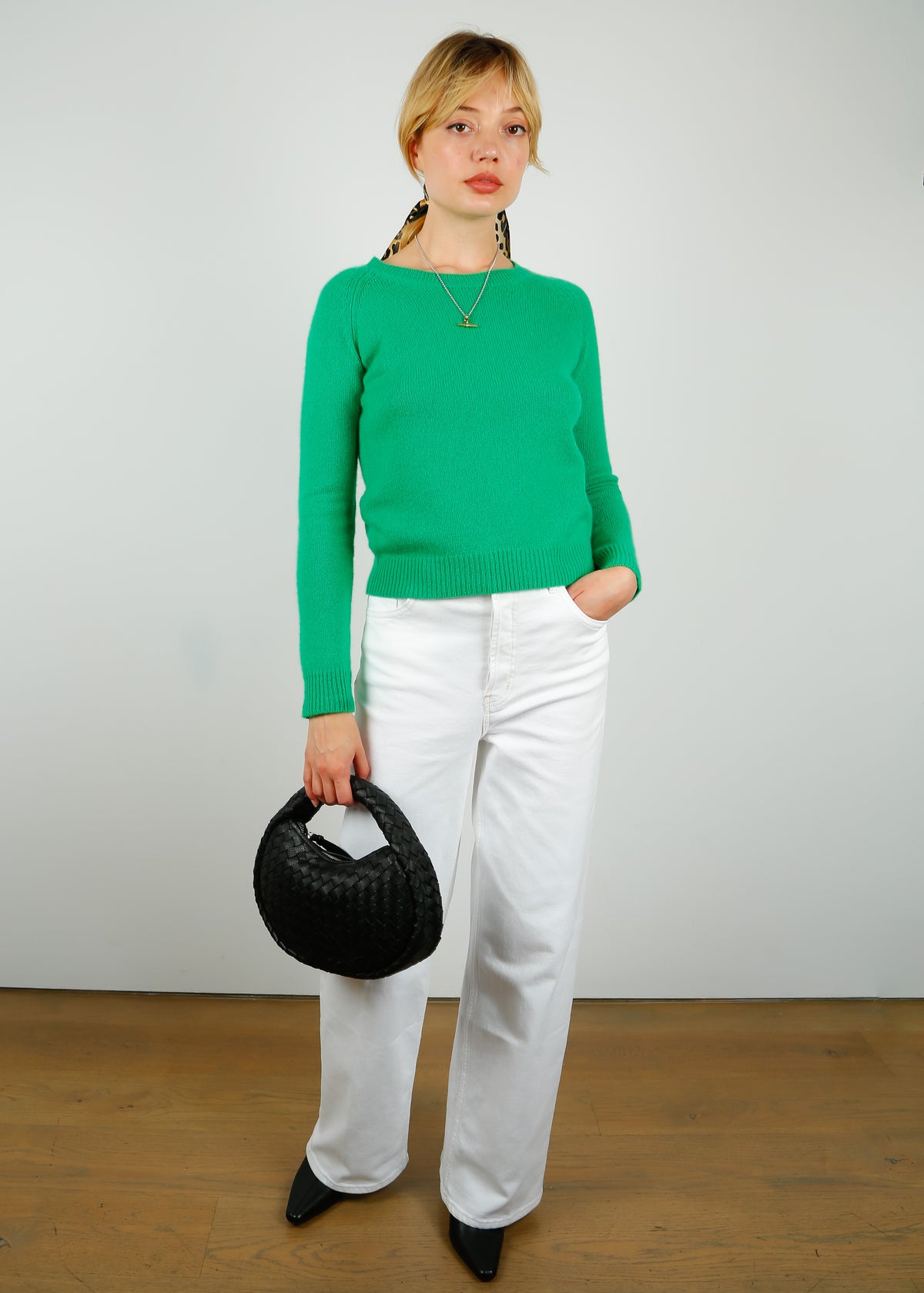 JU Crop Crew in Bright Green