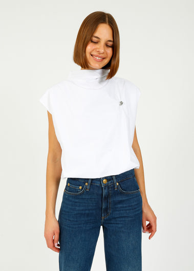 SLF Delia SL Top in White