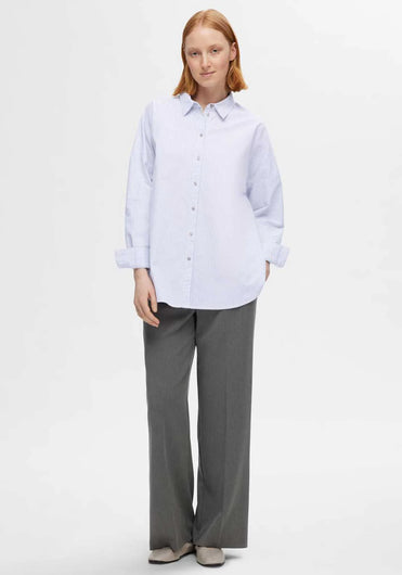 SLF Nova Oxford Shirt in White