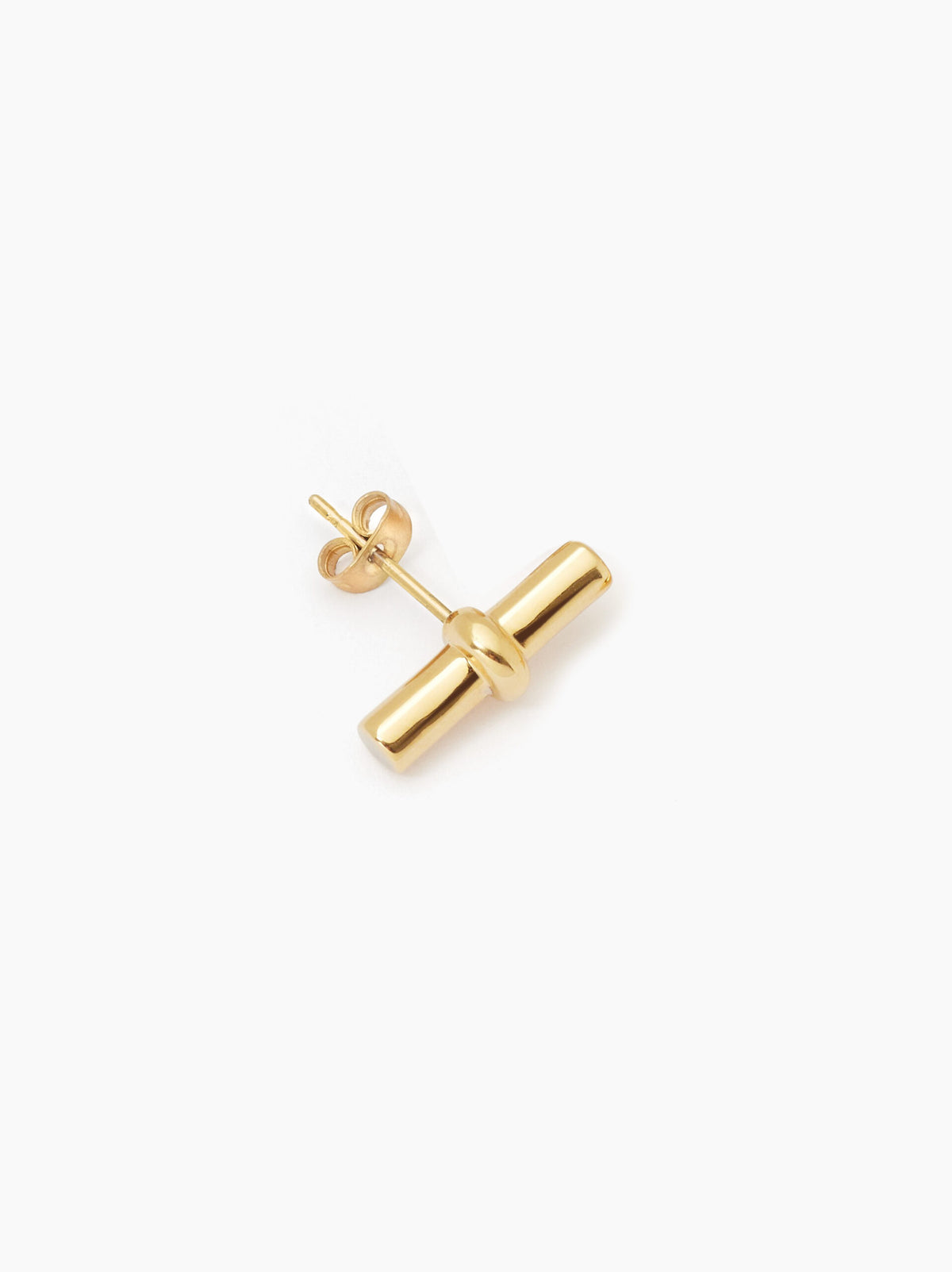 TS Gold T Bar Studs