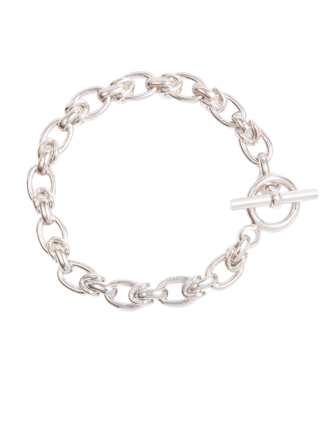 TS Small Silver Interlock Bracelet