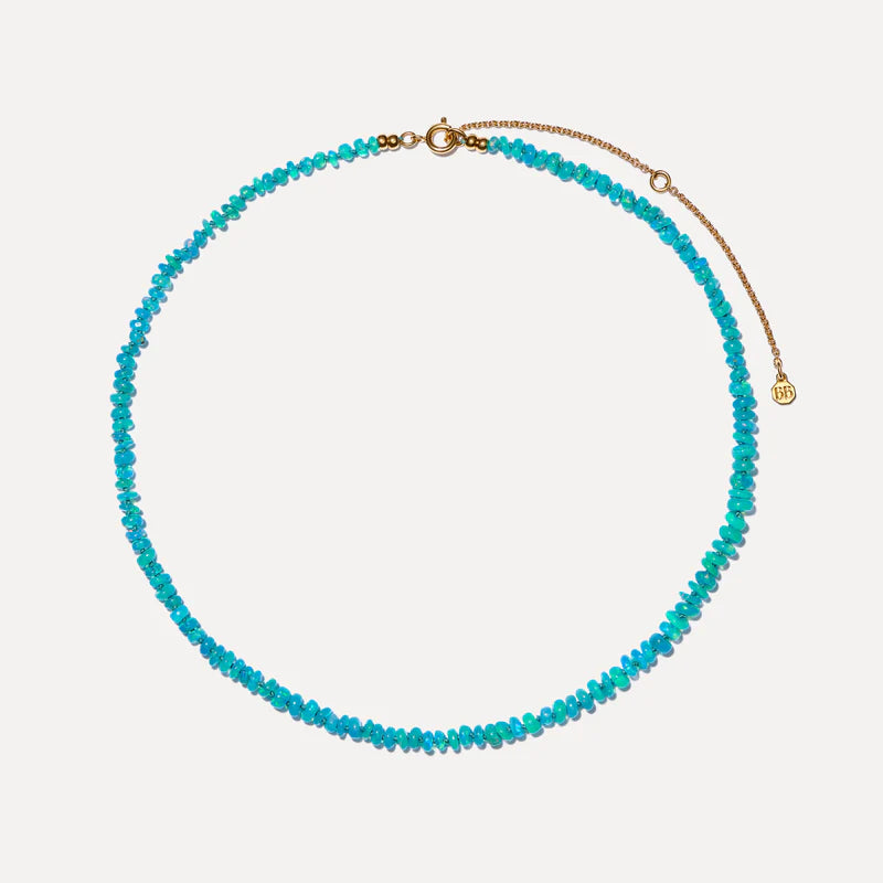 BON BON Turquoise Fire Opal Necklace