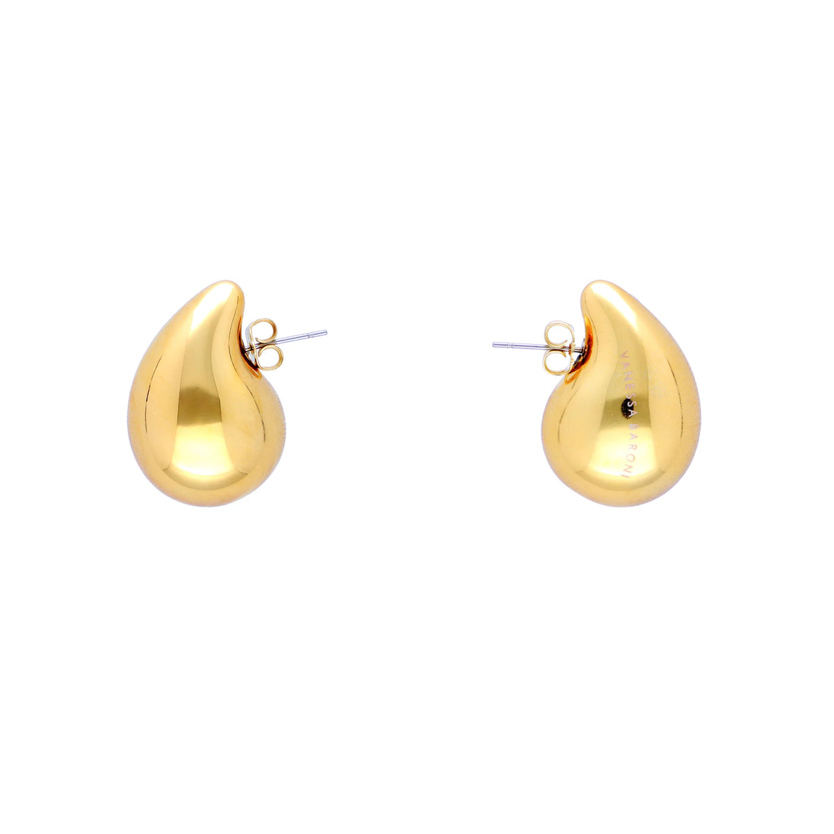 VBARONI Drop Earrings in Gold