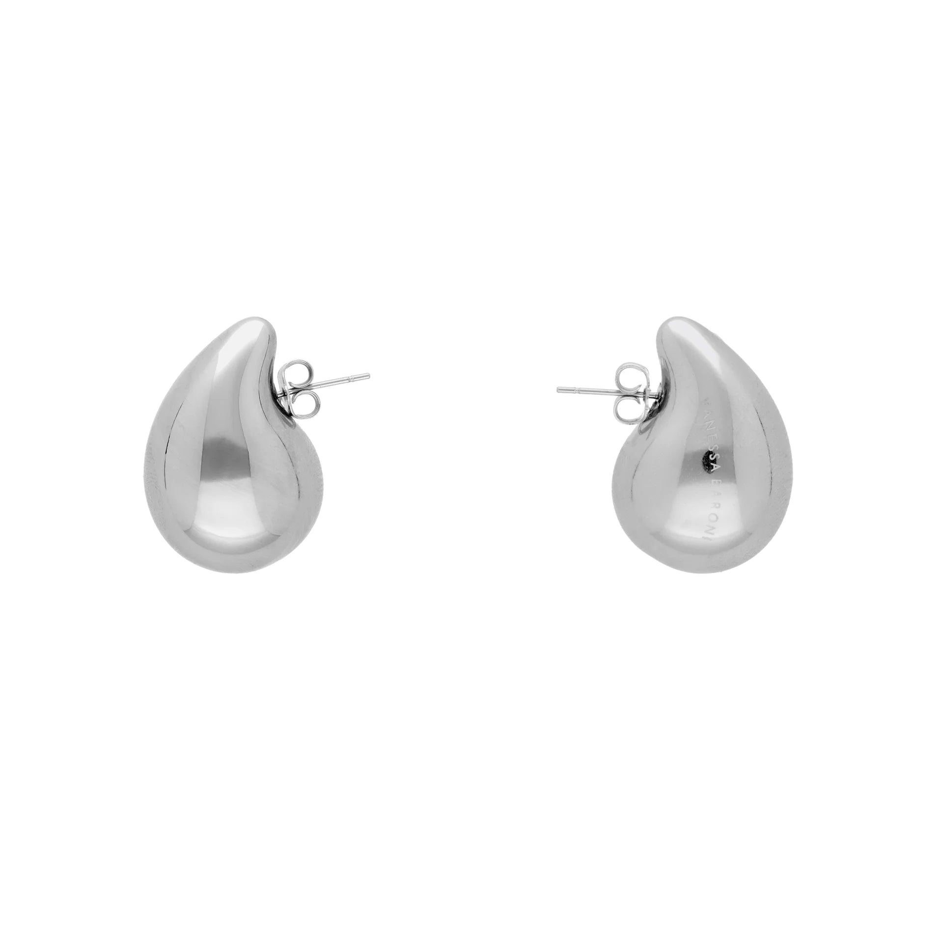 VBARONI Drop Earrings in Silver