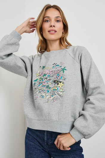 RAILS LA Vintage Sweat in Grey