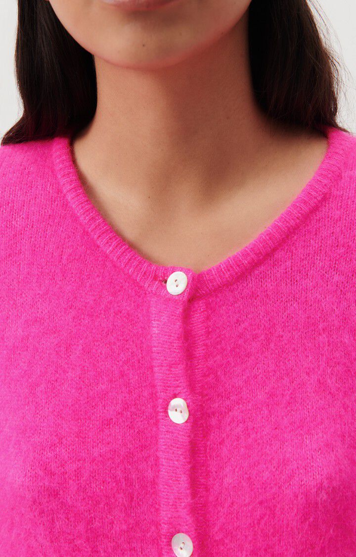 AV Vitow Cardi in Rose Fluro Chine