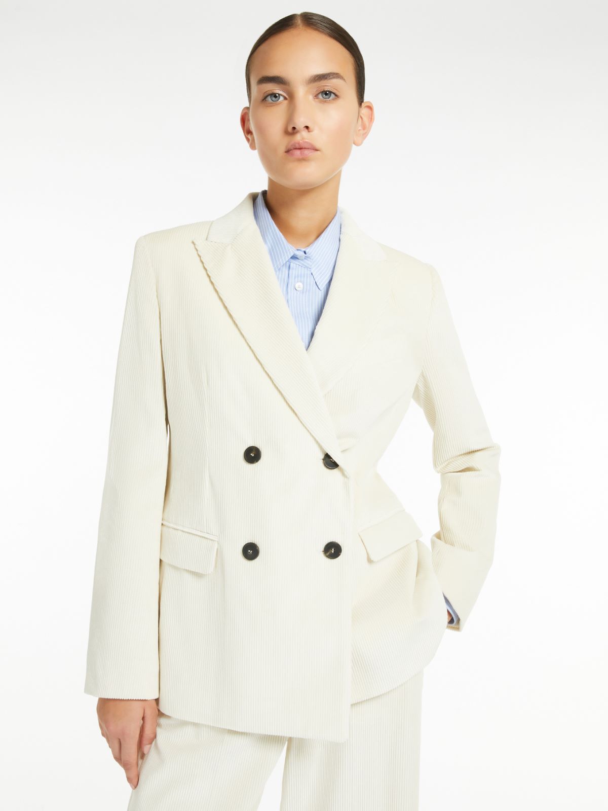 MM Katanga Cord Jacket in Milk