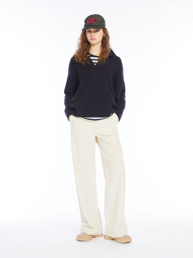 MM Tania Cord Trousers in Milk