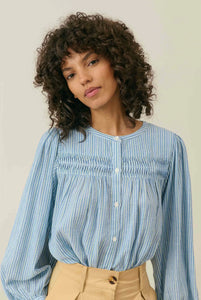 You added <b><u>LM Jally Shirt in Blue Parasol Stripes</u></b> to your cart.