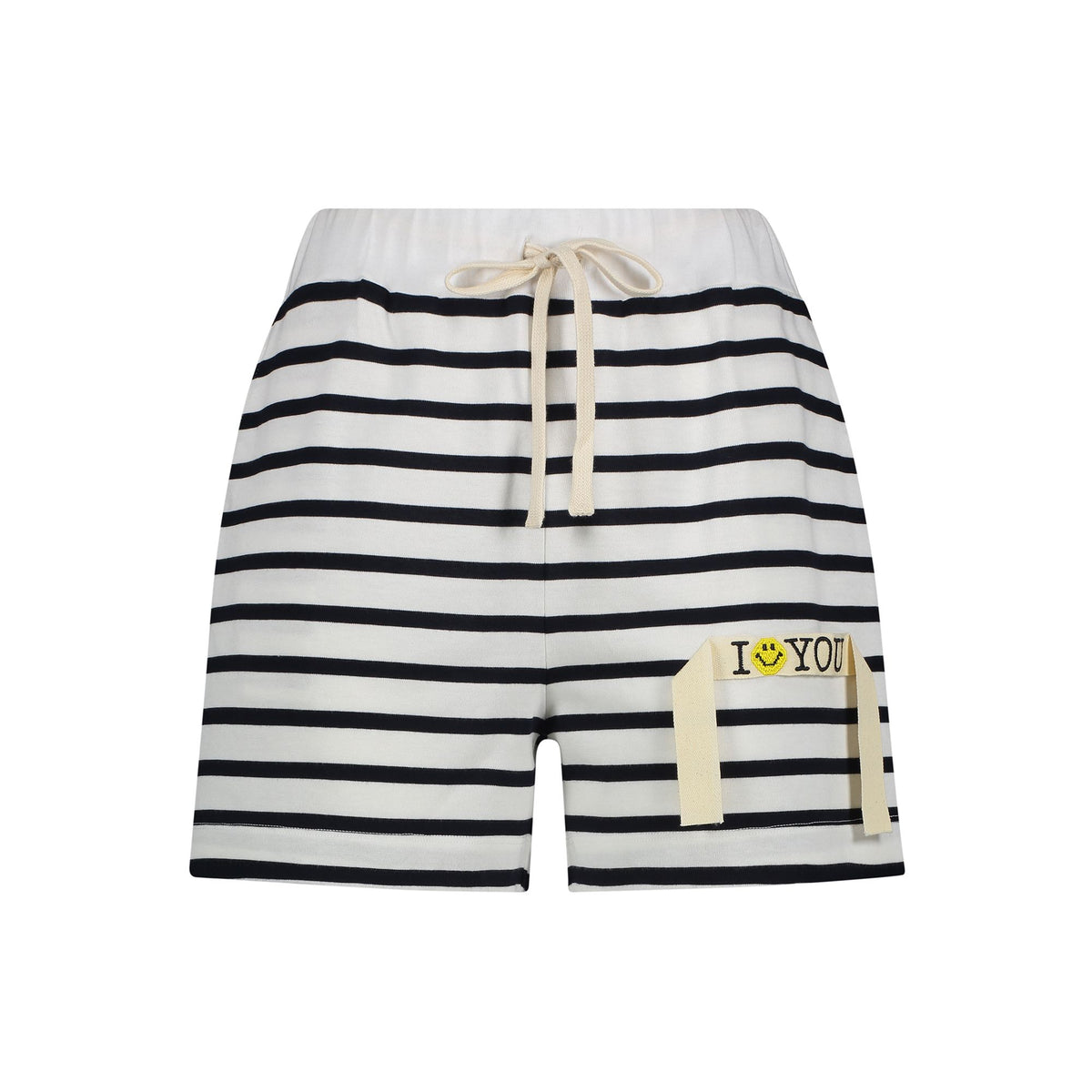 JS ISMILEYOU Striped Shorts in Blue