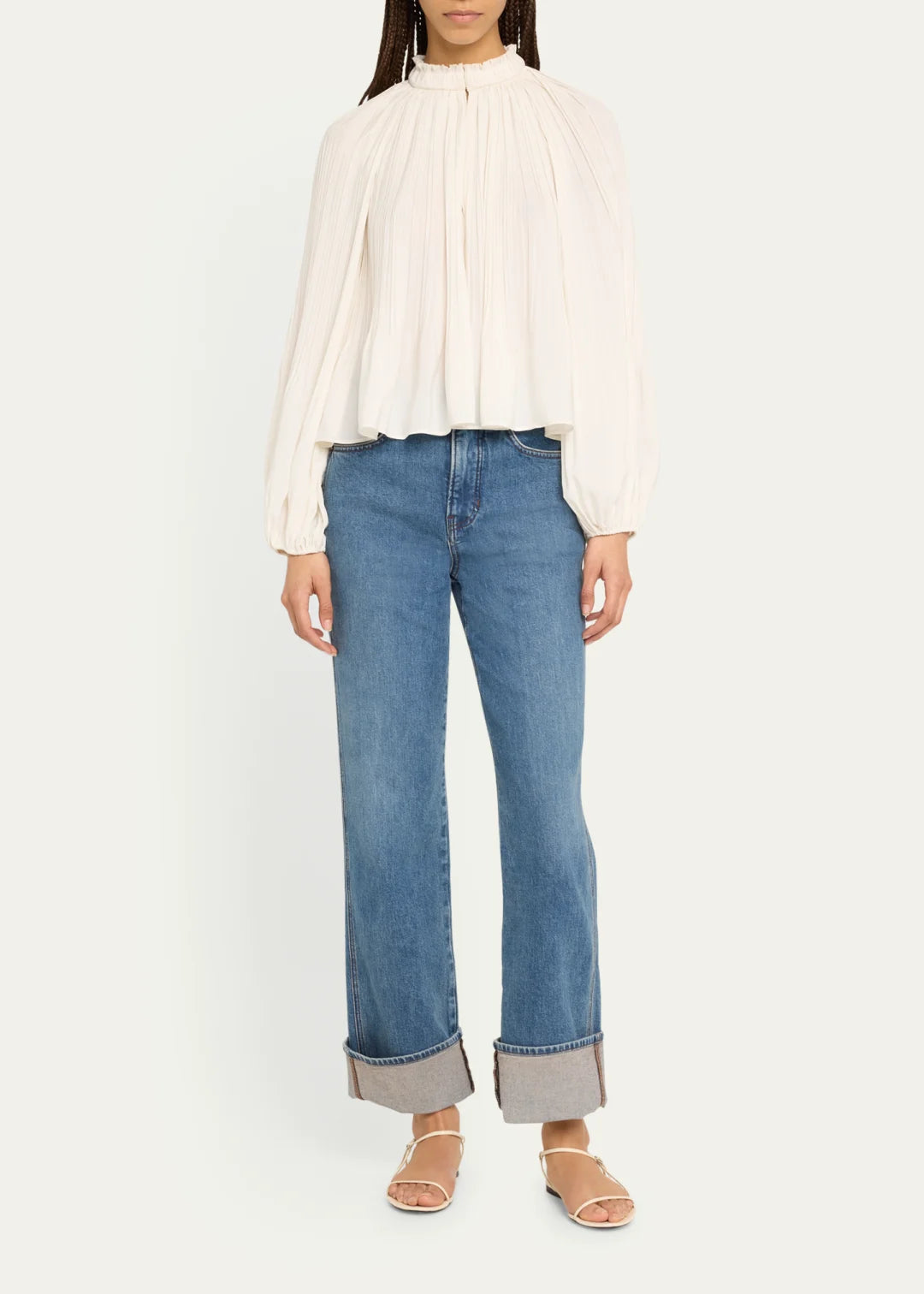 VB Walker Top in Ivory