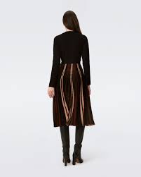 DVF Tribeca Skirt in Camel, Brown