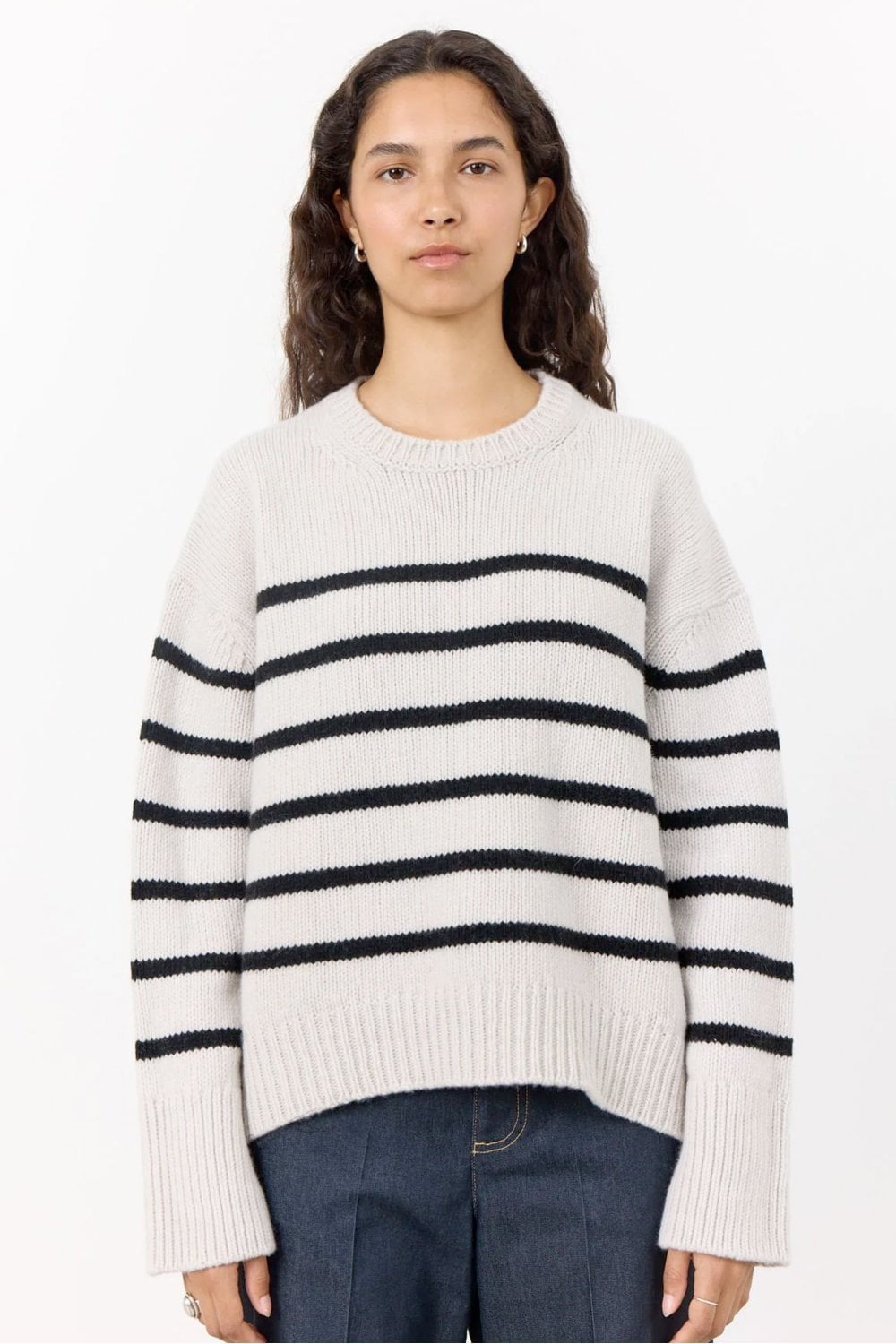 LR Perle Knit 7 in Stripe