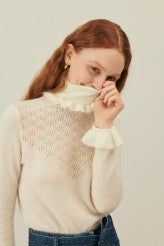 LM Saresta Jumper in Cream