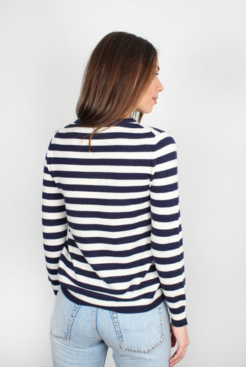 Jumper 1234 Smiley striped cashmere jumper