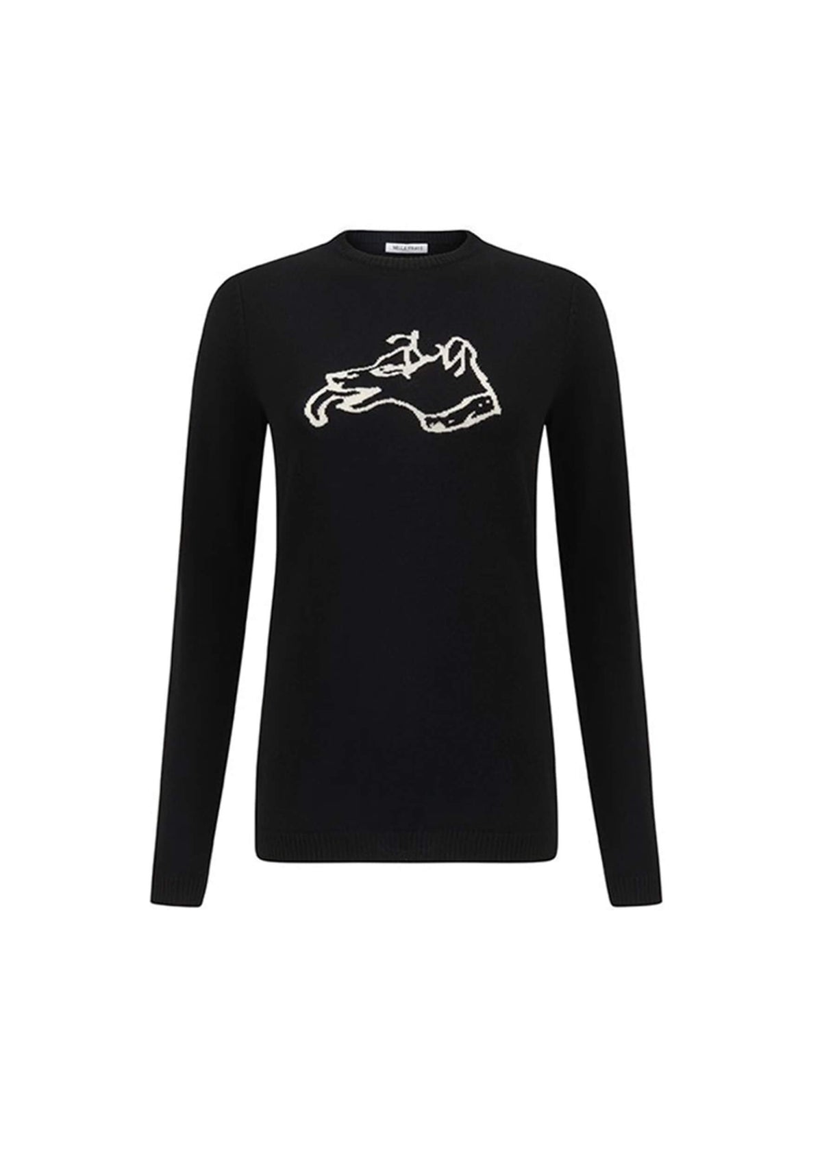 BF Dog jumper in black