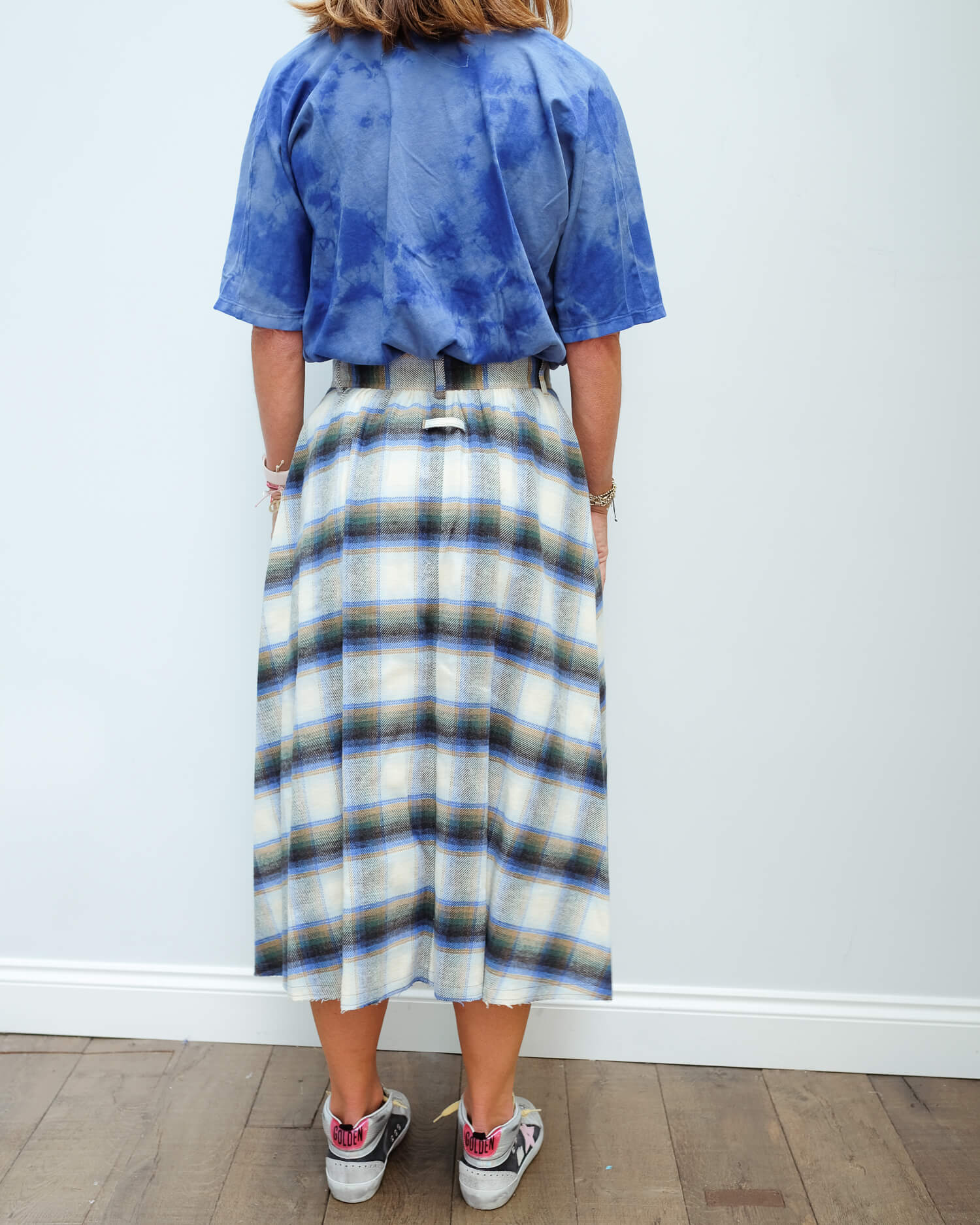 GG Adele skirt in check