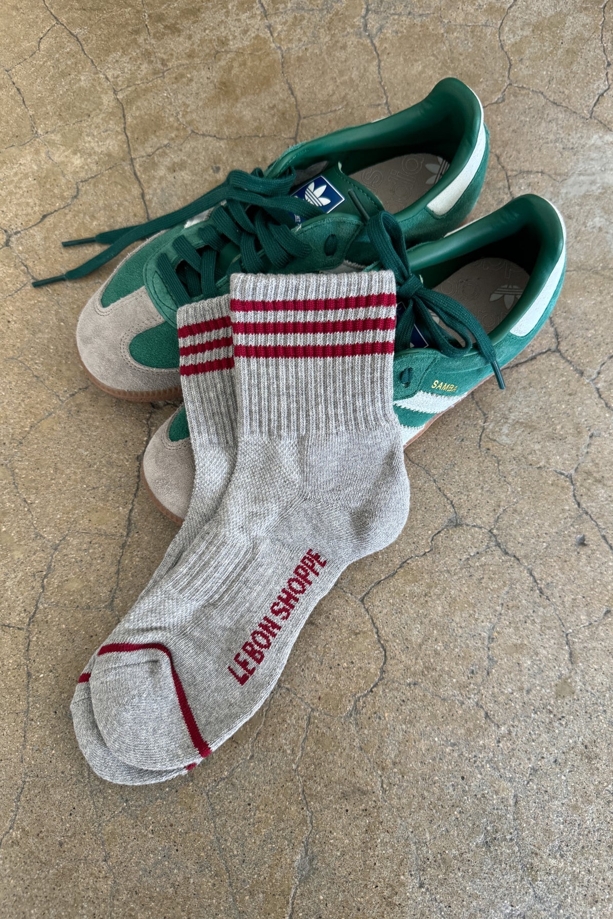 LS Girlfriend Socks in Heather Grey