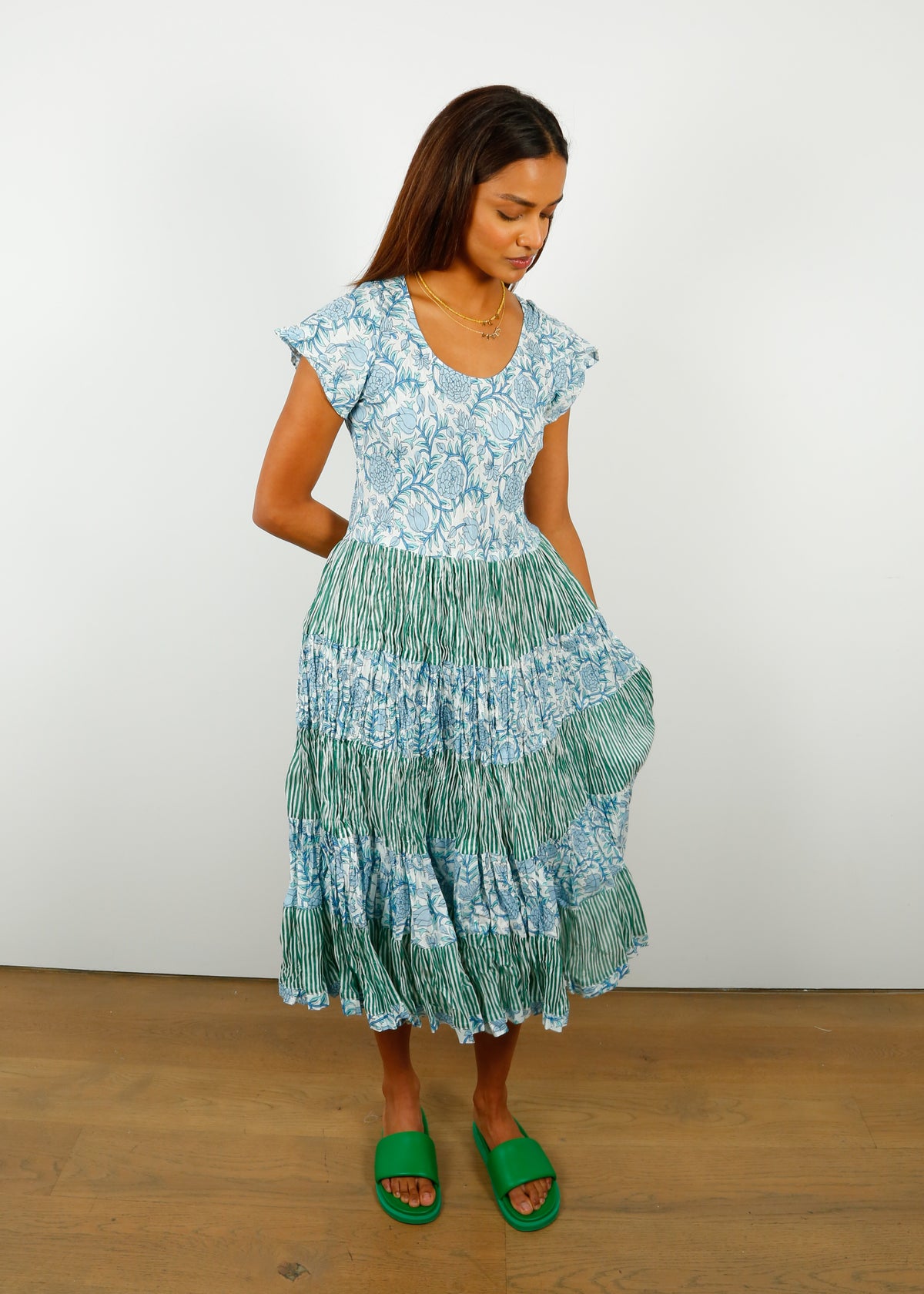 DREAM Pranella Dress in River Blue