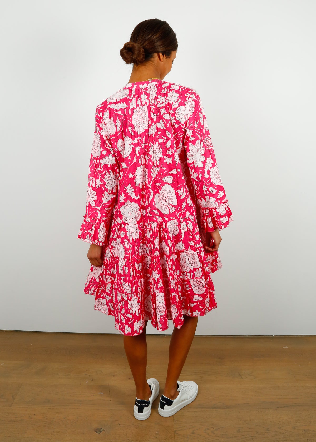 DREAM Lobster Dress in Pink Flower