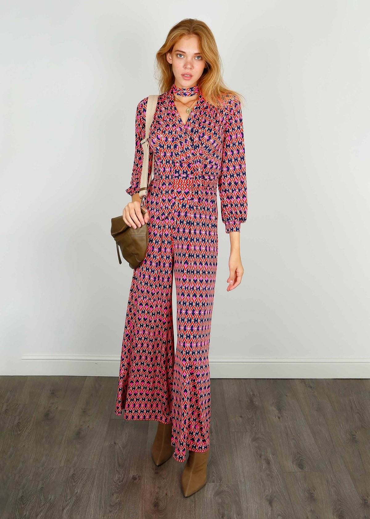 ONJENU Sharon Jumpsuit in Dream Orange