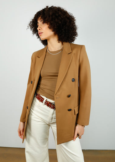 R&B Warren Blazer in Camel